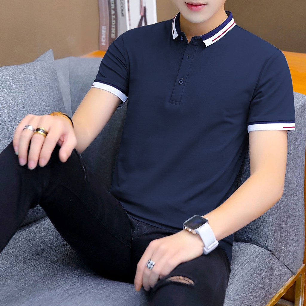 Áo thun nam dài tay TINOFUN mã "KC-V", chất vải nỉ họa tiết nhịp tim cổ tròn giữ nhiệt phong cách form rộng cho mùa đông | BigBuy360 - bigbuy360.vn