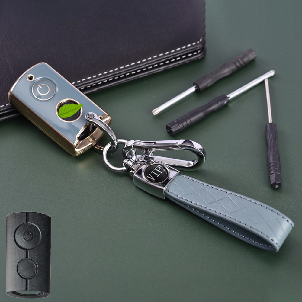 Ốp Chìa Khóa Bằng TPU Cho Xe YAMAHA NVX155 QBIX AEROX JAUNS XMAX300 XMax 125 309 250 300 Tricity Nmax 125 2020-2022