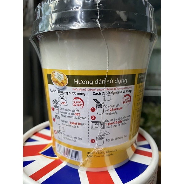 Bánh gạo tokbokki O'food vị phô mai/ truyền thống ly 105g | BigBuy360 - bigbuy360.vn