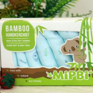 Mipbi - Khăn sữa sợi tre cao cấp (6c/hộp)