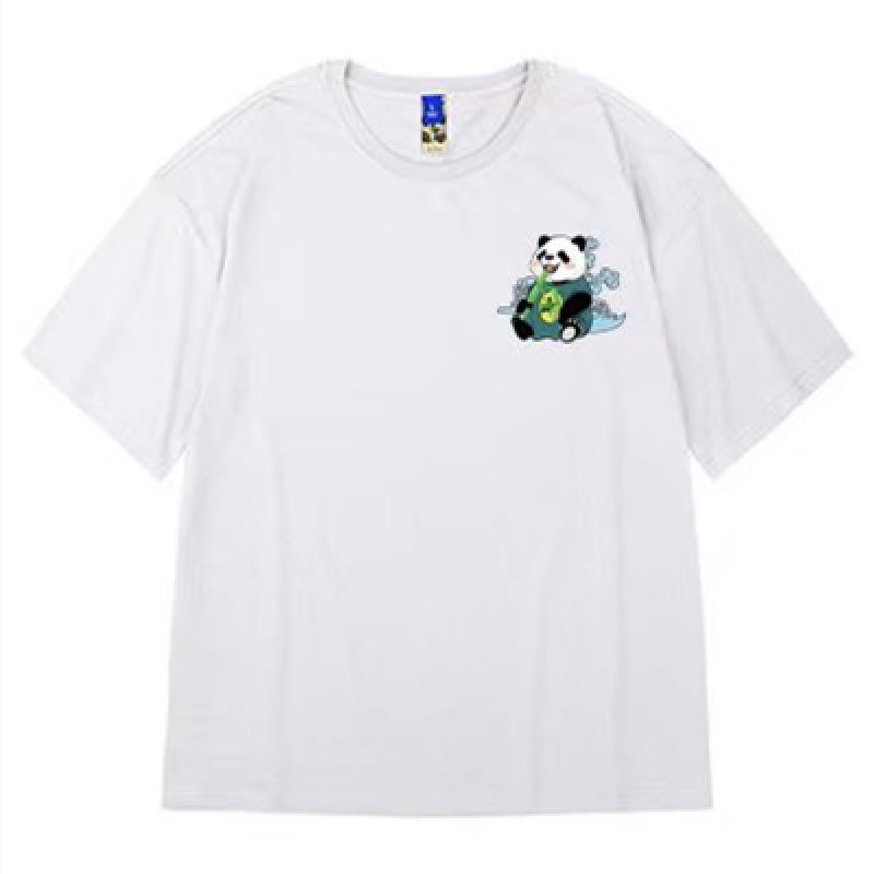 Áo Thun Tay Ngắn In Họa Tiết Hoạt Hình Phong Cách Đường Phố Size M-8XL Thời Trang Mùa Hè Cho Nam Và Nữ