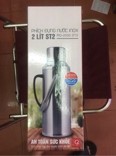 Phích đựng nước Rạng Đông RD 2035 ST2 (Vỏ inox)