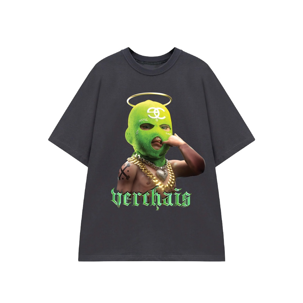 Áo thun unisex VERCHAIS basic TEE phom rộng tay lỡ dành cho nam nữ Boy Collections T17
