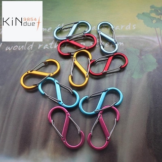 Móc khóa chữ s đa năng hình số 8 bằng hợp kim nhôm