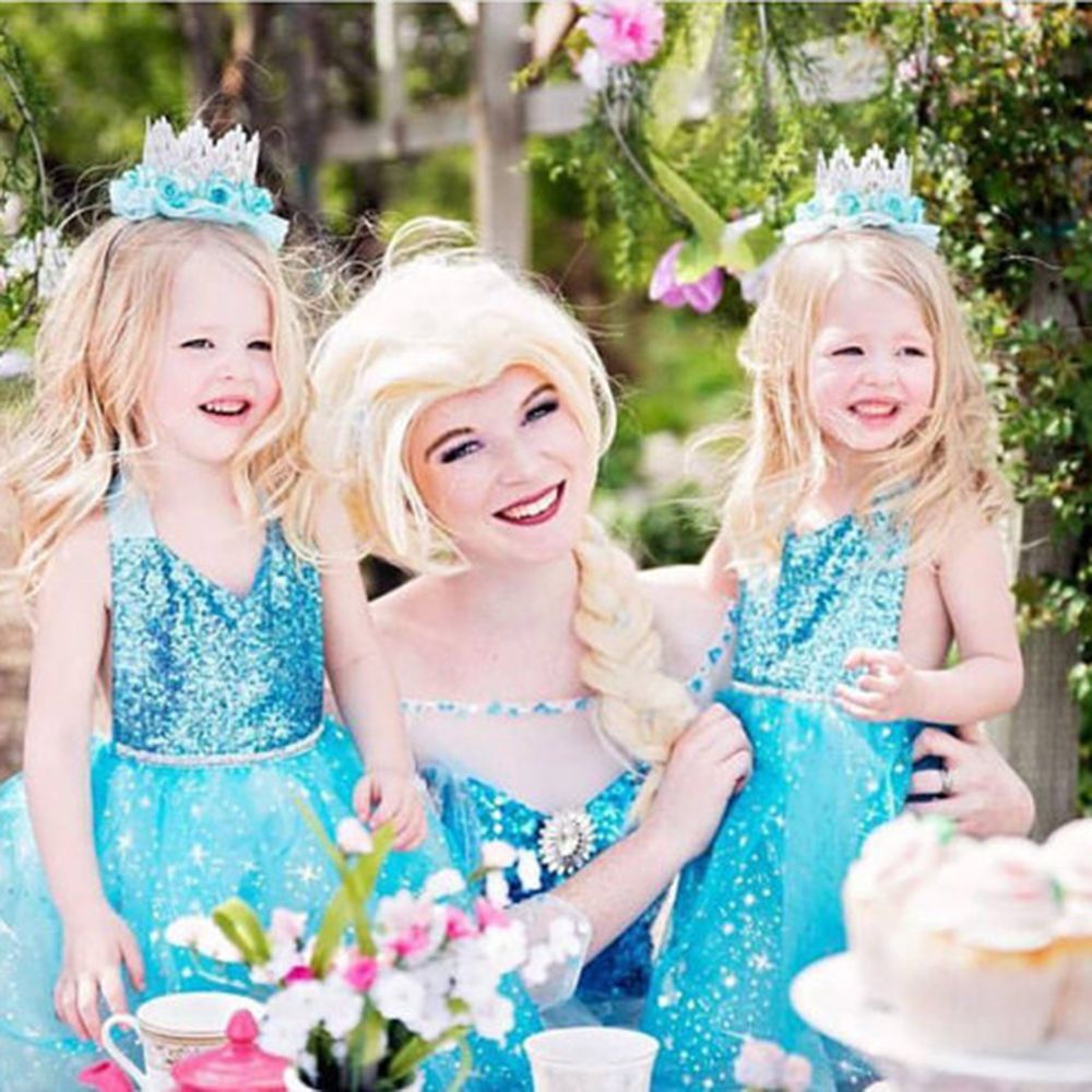 Băng Đô Hình Vương Miện Đính Hoa Nhiều Màu Thời Trang Cho Bé 1 Tuổi