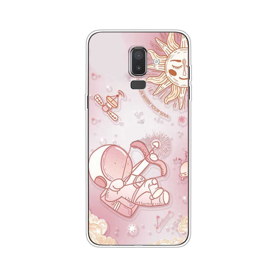 Ốp Điện Thoại TPU Dẻo In Họa Tiết Độc Đáo Thời Trang Cho Samsung Galaxy j7 pro j5 2017 J8 2018 A01