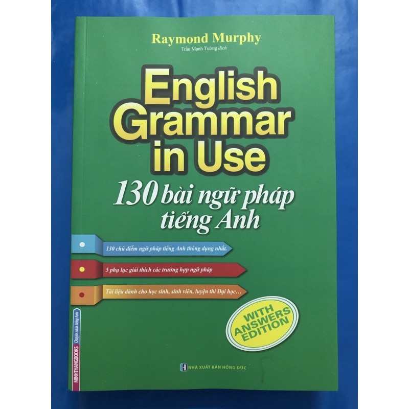 Sách- English Grammar in use - 130 bài ngữ pháp tiếng Anh