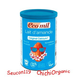 {Date 4/2021} Sữa Hạt Hạnh Nhân Canxi Hữu cơ Ecomil 400g