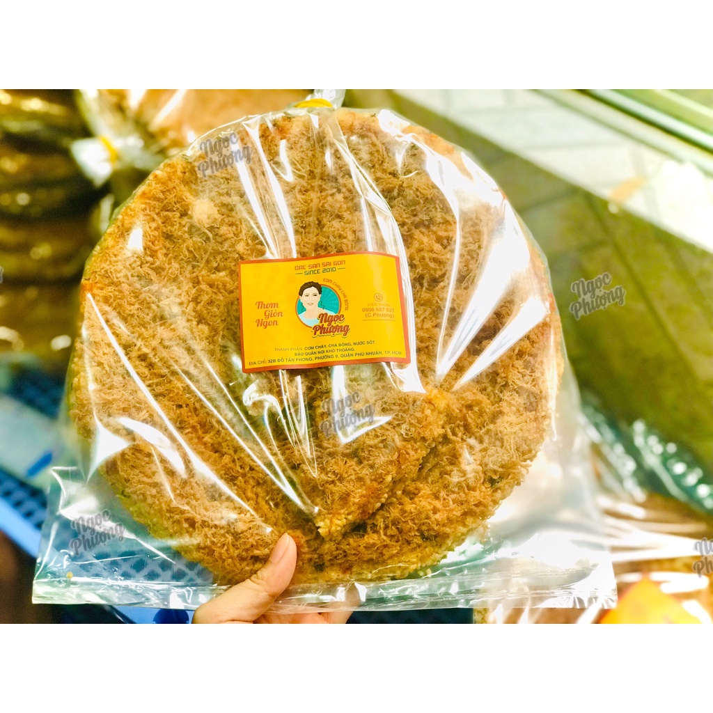 CƠM ĐÁY NỒI CHÀ BÔNG TRỨNG MUỐI 500G - NGỌC PHƯỢNG