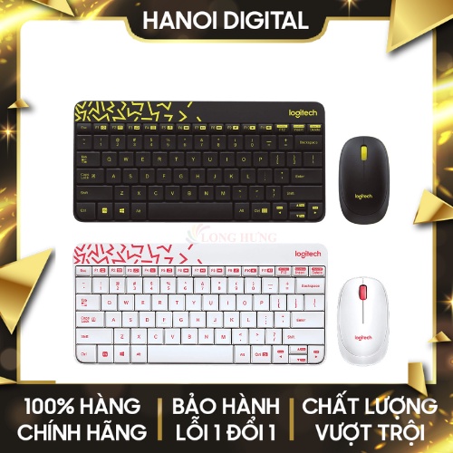 Bộ Chuột Và Bàn Phím Không Dây Logitech MK240 Nano | BigBuy360 - bigbuy360.vn