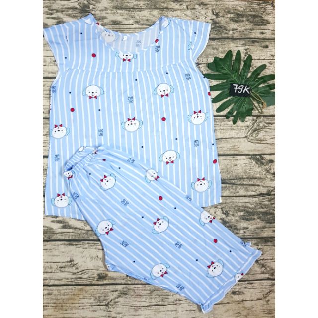 Bộ đồ tole lanh lửng cánh tiên