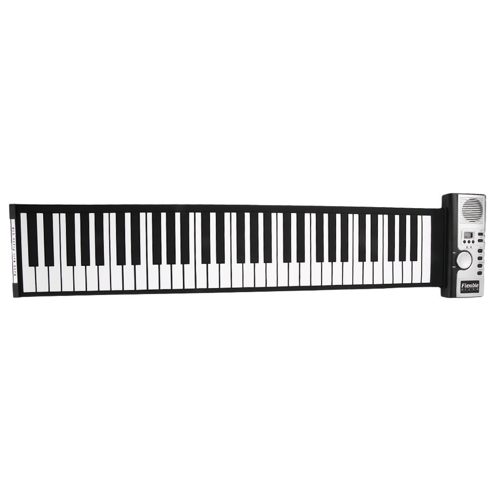 Đàn piano điện tử 61 phím cuộn linh hoạt