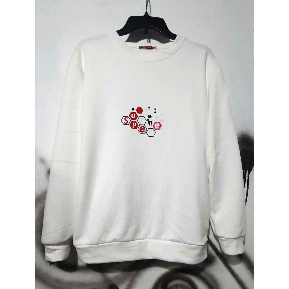 Áo thun Tay dài Sweater SUPREME Unisex