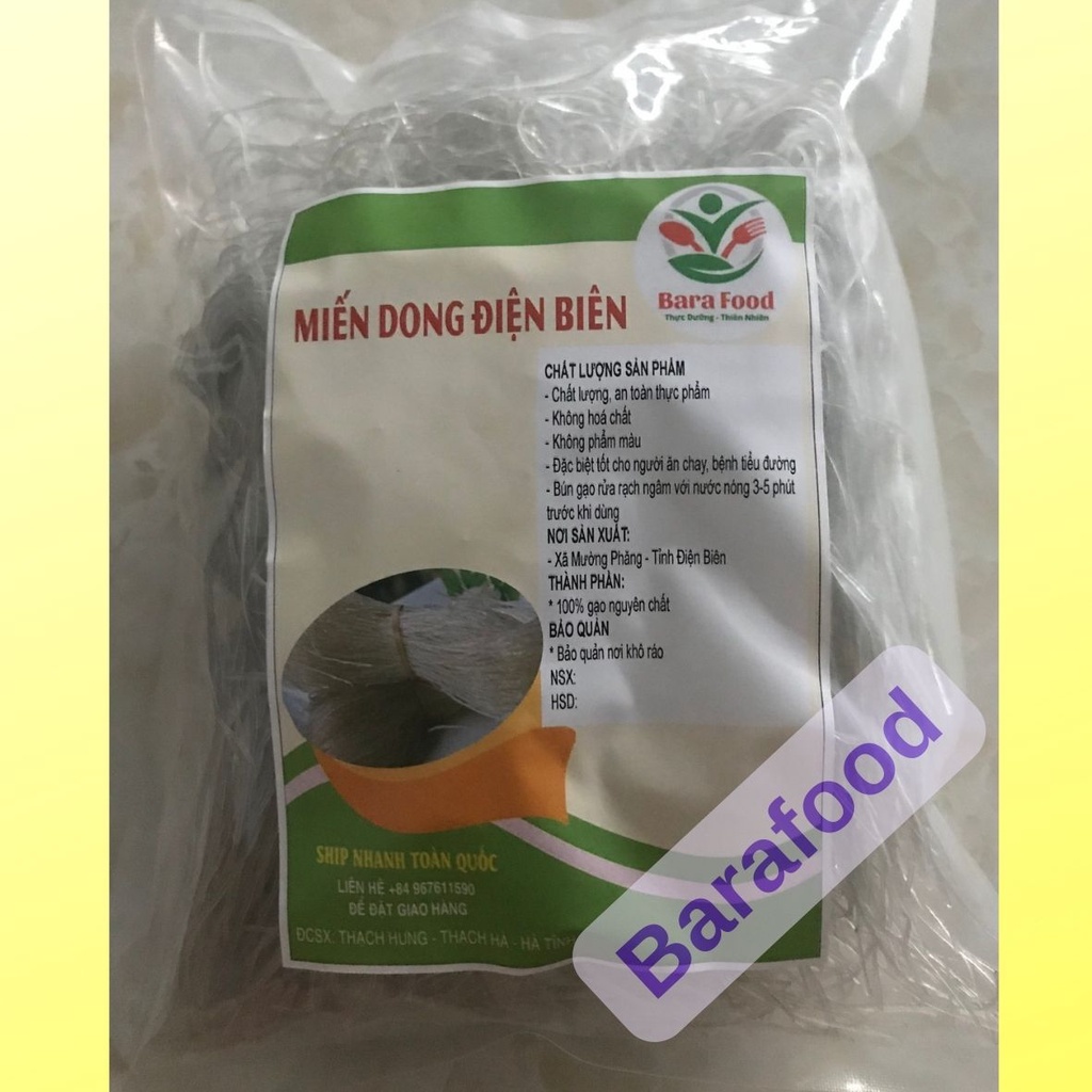 MIến Dong Điện Biên sơi dai ,giòn làm từ mật mía và củ dong riềng nguyên chất trọng lượng 250g-1 ký