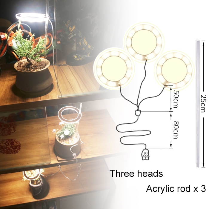 Đèn Led Kích Thích Tăng Trưởng Thực Vật DC5V USB