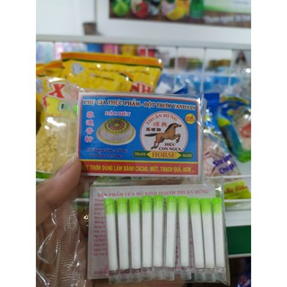 Bột thơm Vani 10 ống hiệu con ngựa