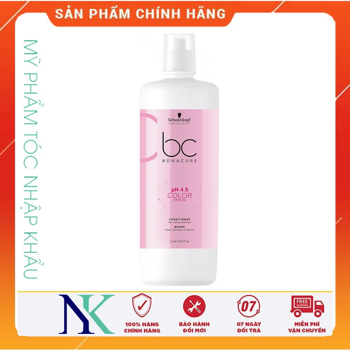 Dầu xã dưỡng màu tóc nhuộm Schwarzkopf Color (Mẫu Mới) 1000ML