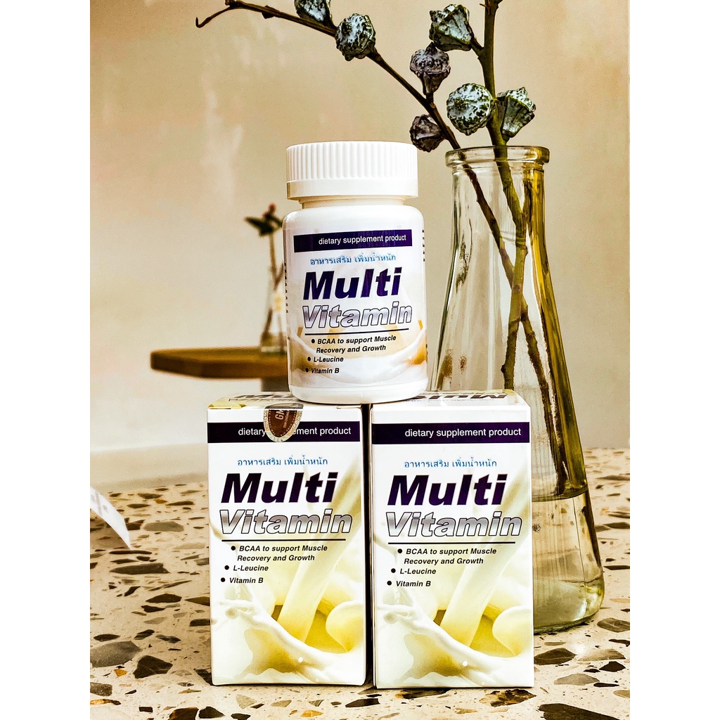 Viên Uống Tăng Cân Multi Vitamin Thái Lan 30 viên Chính Hãng