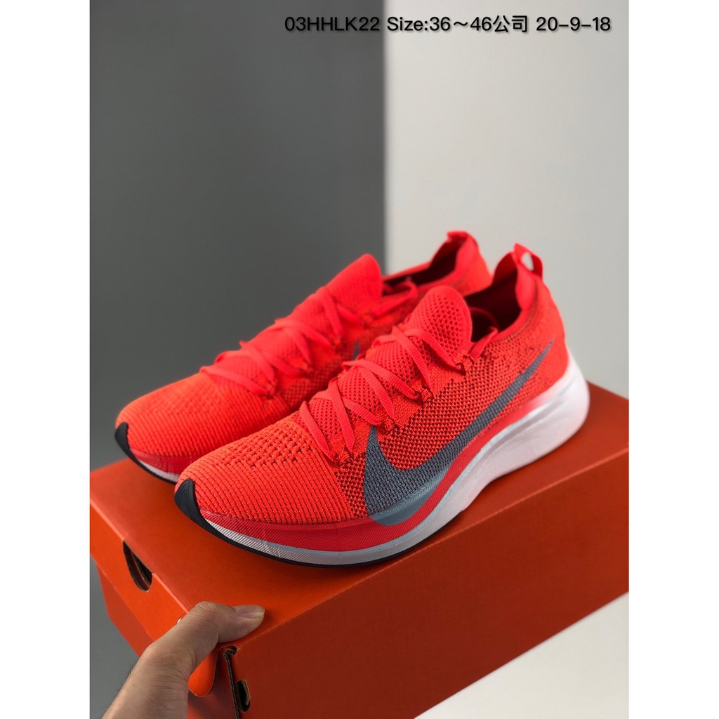 Giày Thể Thao Nike Zoom Vaporfly Flyknit 4% Màu Xám Gradient Size 36-46