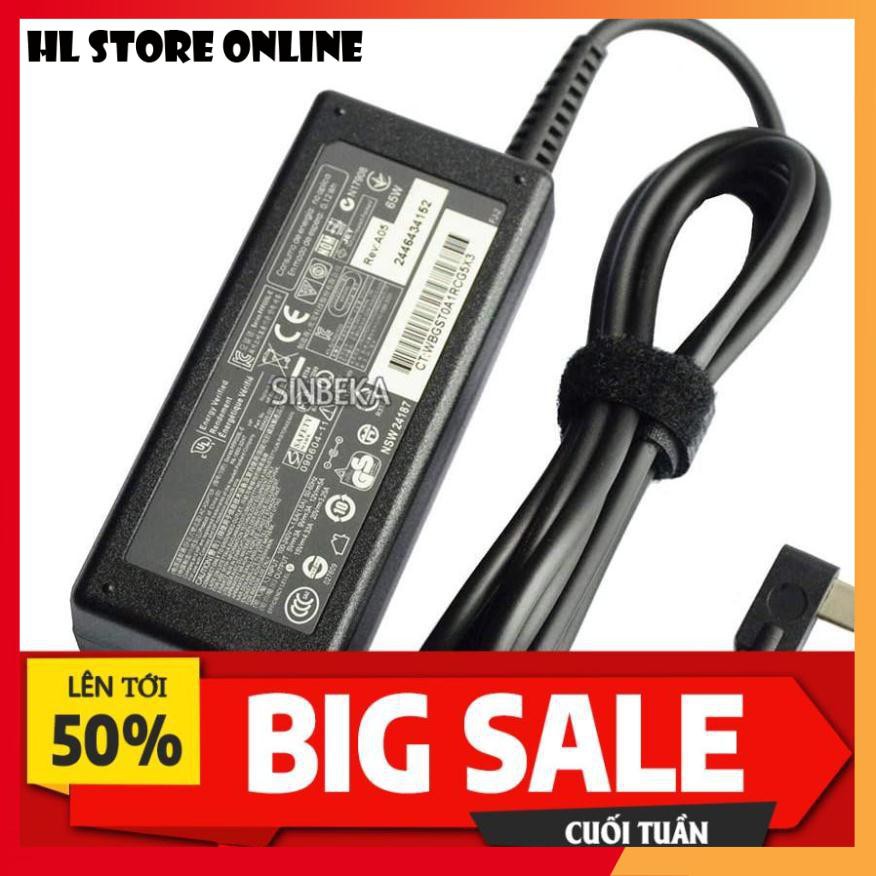 🔔   Sạc HP/Compaq 20V-3.25A 15V-4.33A /12V-5A /10V-5A /9V-3A /5V-3A - 65W USB-Type C ZIN