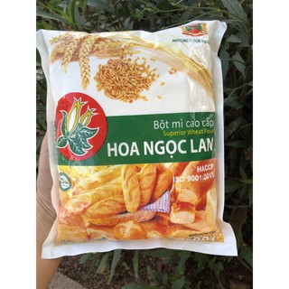 [Date 05.2022] Bột mì cao cấp Hoa Ngọc Lan 500g dùng làm bánh bao, bánh mì, bánh rán, bánh ngọt, quẩy