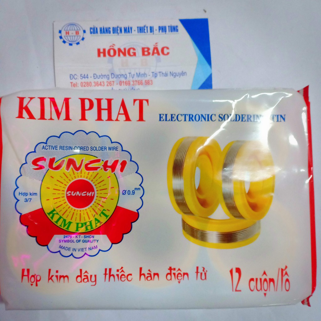 12 CUỘN THIẾC HÀN KIM PHÁT