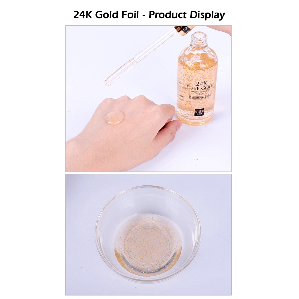 Tinh chất niacinamide SENANA vàng 24K dưỡng ẩm chống nếp nhăn làm săn chắc và trắng da