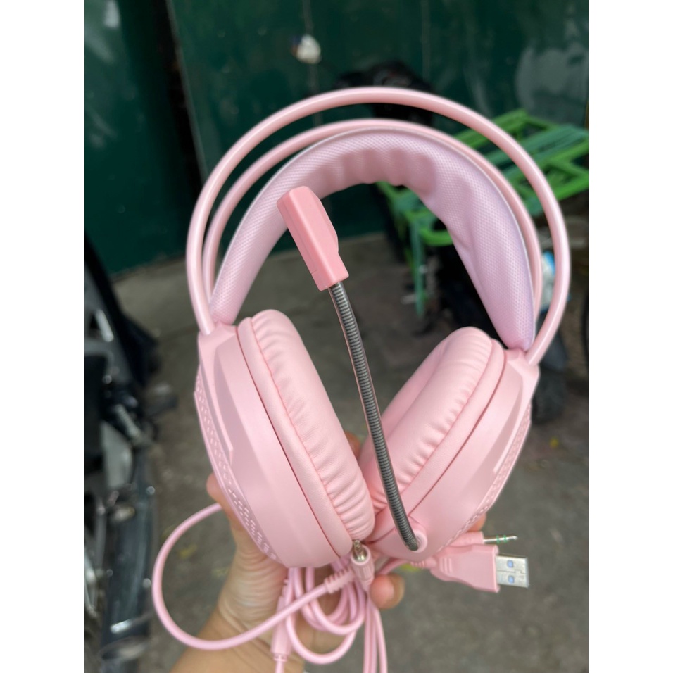 Tai nghe hồng led