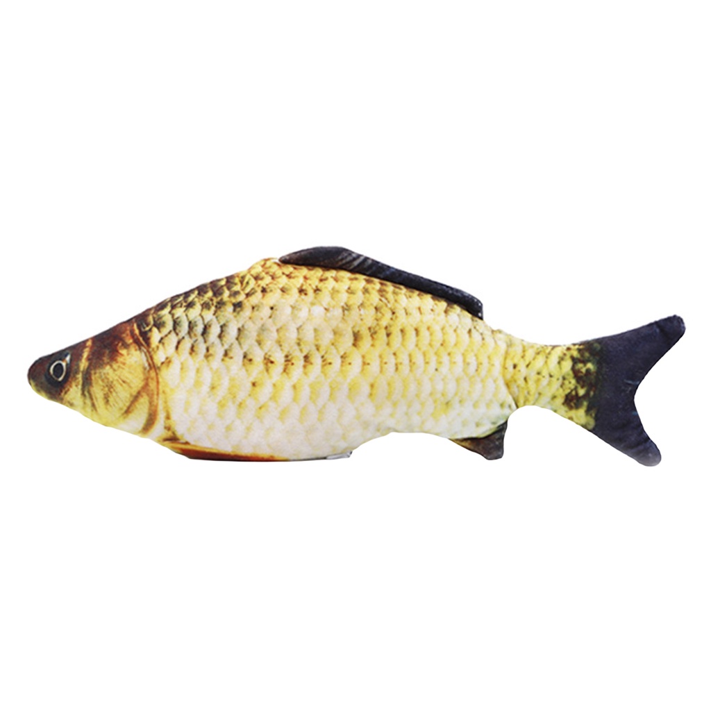 Đồ Chơi Cá Điện Tử 3 Chế Độ Có Cổng Sạc USB Cho Mèo