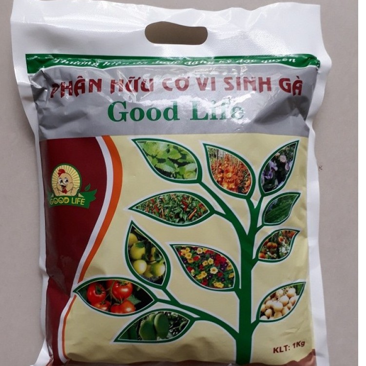 Phân bón hữu cơ vi sinh gà Goodlife_ 1kg