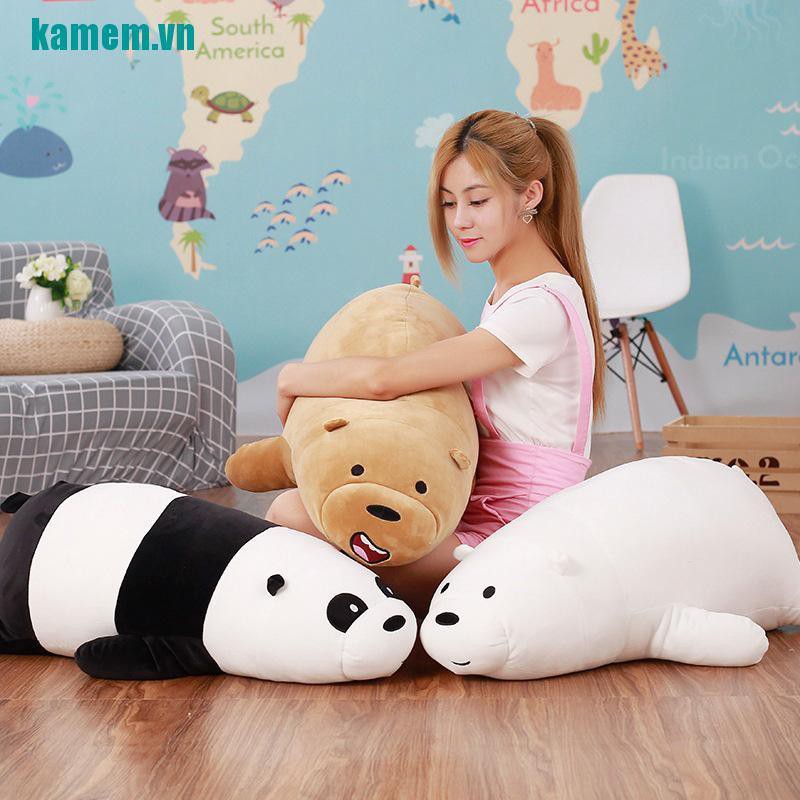 WE BARE BEAR LYING Gấu Trúc Nhồi Bông Kích Thước 20 '' bigsize