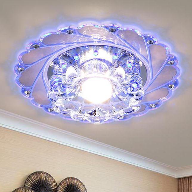 Đèn chùm pha lê trang trí nội thất