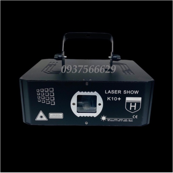 Đèn Laser Chiếu Hình Laser Show K10+ Hiệu ứng 7D Cực Ảo Cho Phòng Karaoke, Phòng Bay
