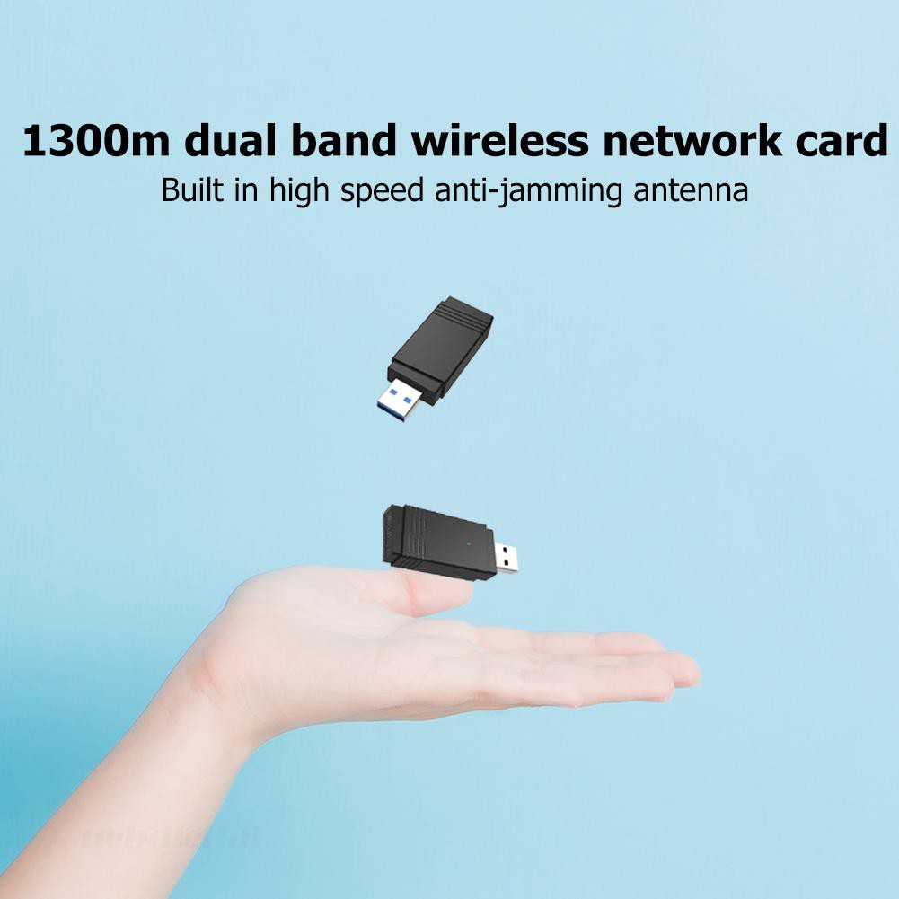 Usb Wifi 1300mbps 2.4ghz / 5.8ghz | BigBuy360 - bigbuy360.vn