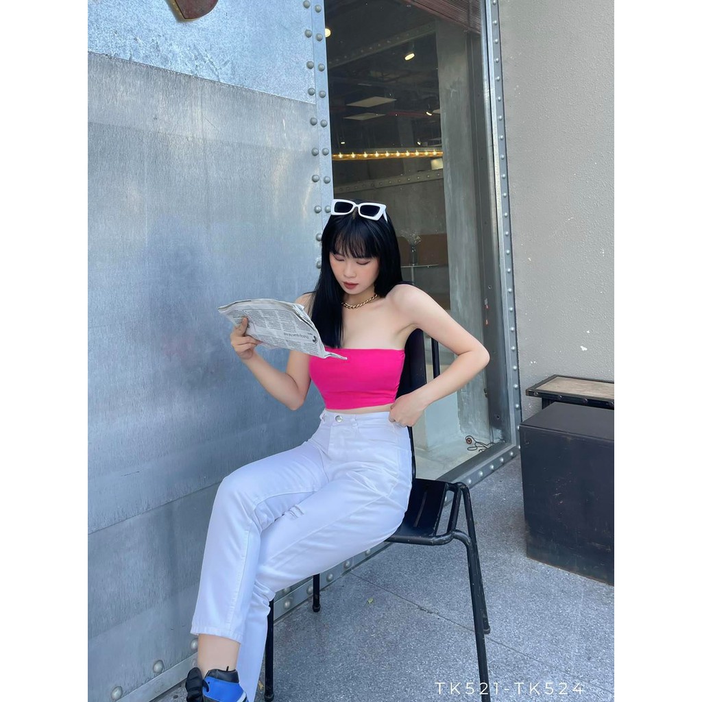 [ SIÊU SALE - HÀNG VNXK ] Áo Ống Croptop Cá Tính Nhiều Màu Hot Trend