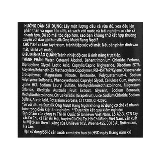 Dầu xả Sunsilk óng mượt rạng ngời