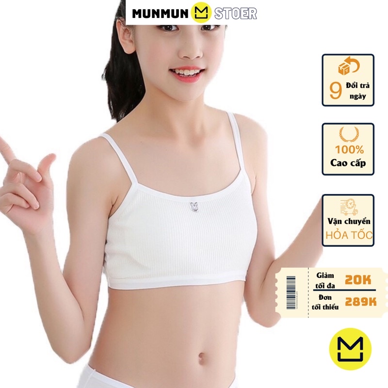 Áo chíp học sinh munmun hai dây êm dịu, thoải mái