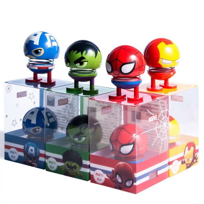  [Xả Kho] Con Cười Emoji  Nhún Avengers Lò Xo Lắc Đầu GDHK212  Vbỏ sỉ