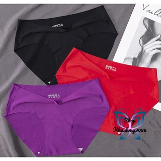 Combo 10 Quần lót nữ đúc su không viền thun lạnh Màu ngẫu nhiên CBQL01