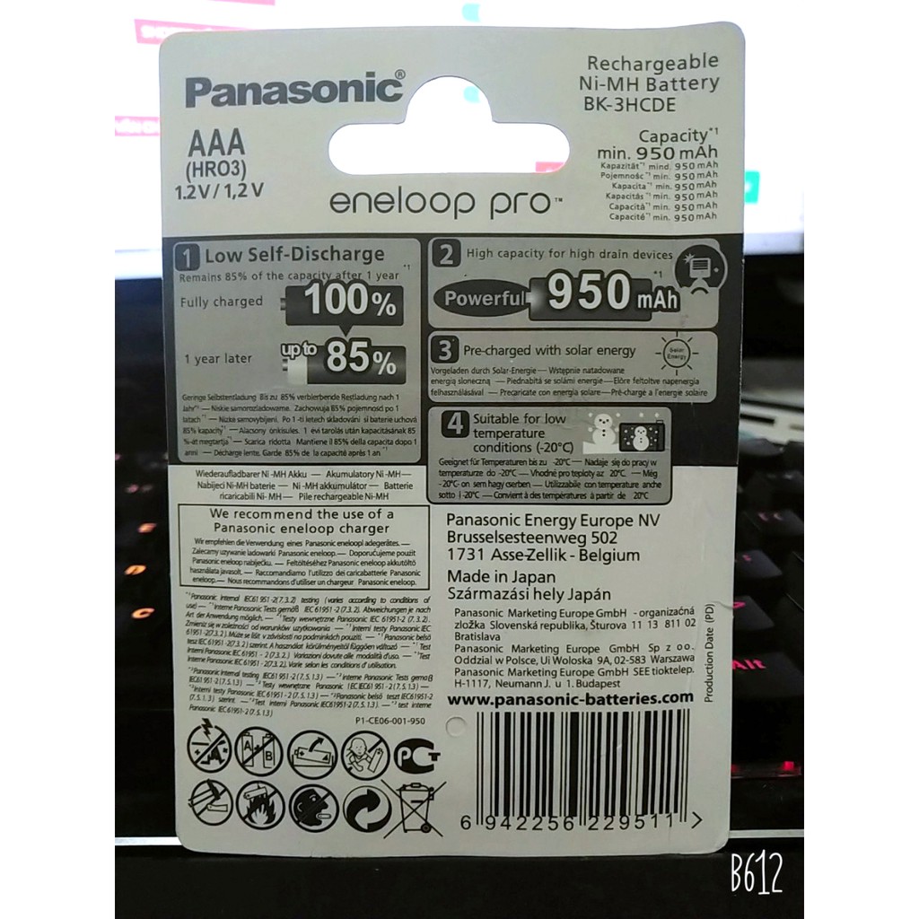 Eneloop Pro AA,AAA - Pin Sạc được ưa chuộng số 1 Việt Nam, công nghệ Nhật Bản