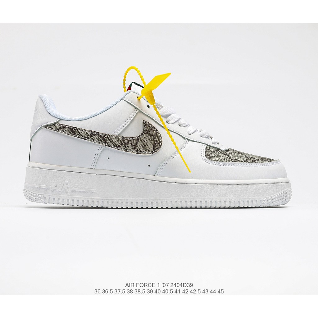 Order 1-3 Tuần + Freeship Giày Outlet Store Sneaker _Gucci x Nike Air Force 1 ‘07 MSP: 2404D39 gaubeostore.shop