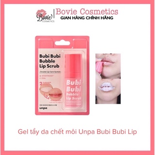  Gel tẩy da chết môi Unpa Bubi Bubi Lip