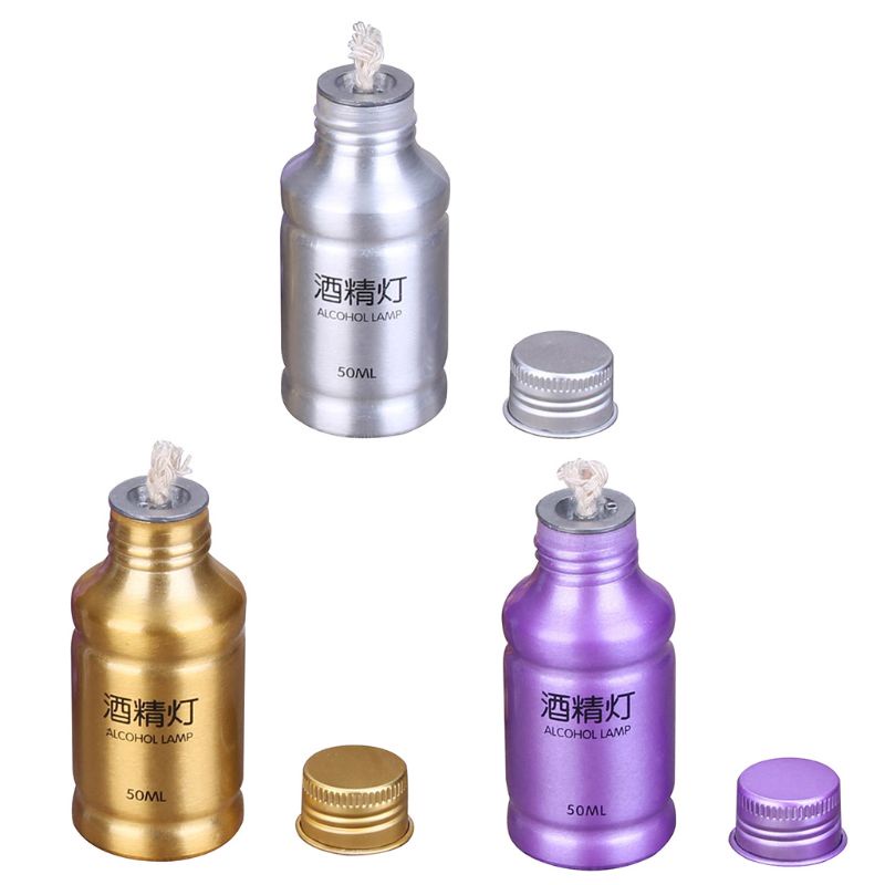 ✿ Đèn Sưởi Mini 50ml Bằng Hợp Kim Nhôm Di Động Tiện Dụng Cho Phòng Thí Nghiệm