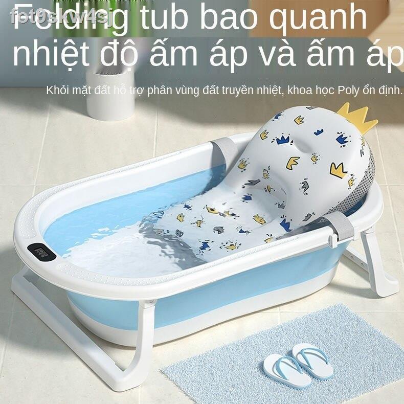[HOT]Chậu tắm cho bé, gấp tập ngồi, nằm, lớn, trẻ em, sản phẩm gia dụng sơ sinh