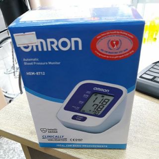 Máy Đo Huyết Áp Điện Tử Omron Hem-8712 Tặng Bộ đổi nguồn Adapter