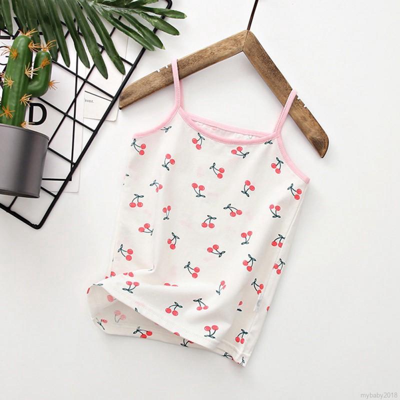 Áo Thun Ba Lỗ In Chữ Cho Bé Gái