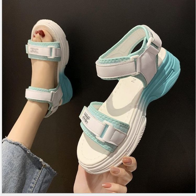 SẴN HÀNG GIAO NGAY Sandal nữ 2quai ngang phong cách Hàn Quốc (hàng loại 1) - EST 1999 kem video thật