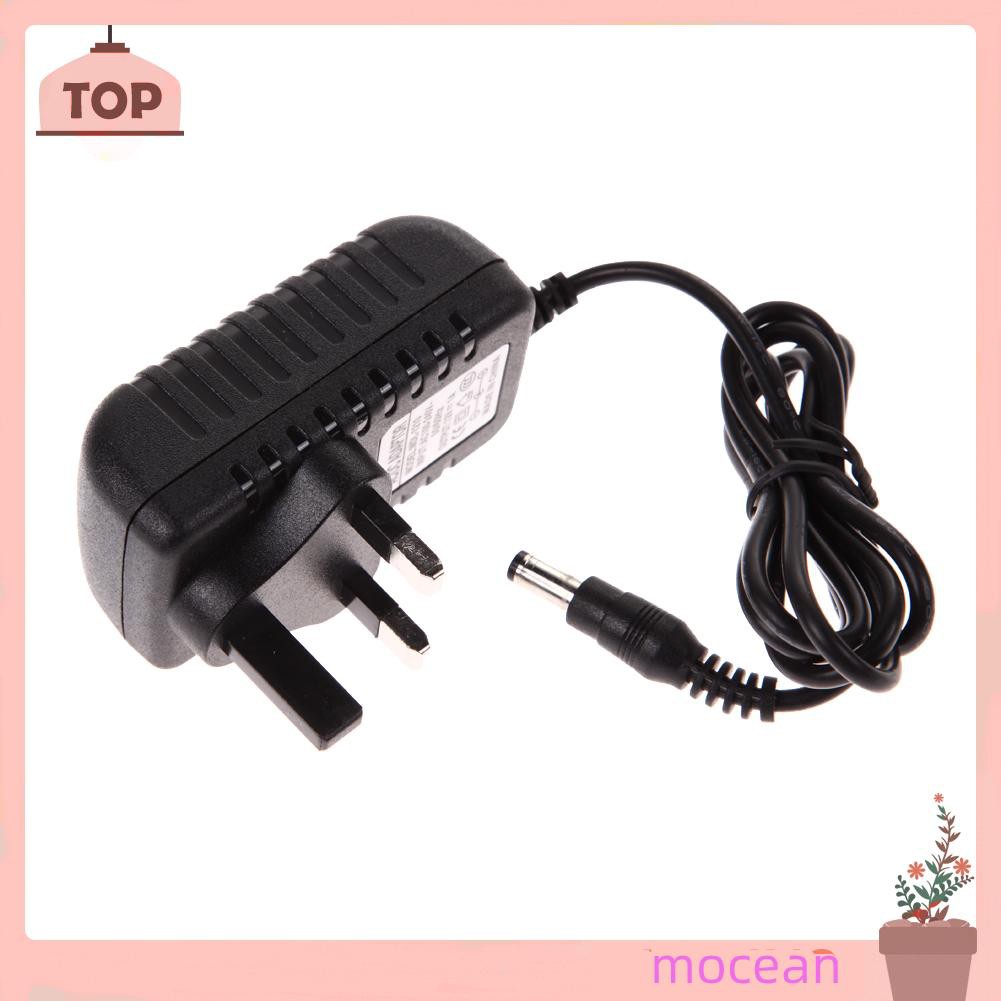 Phích Cắm Sạc Ac 100-240v Dc 5.5x2.5mm 12v 1a 1000ma Chuẩn Uk