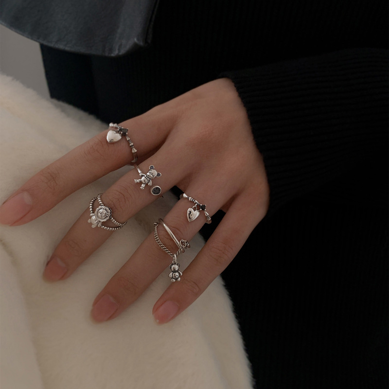 Vòng Khóa Thắt Lưng Hình Gấu/Sư Tử Nhỏ Đơn Giản Dễ Phối Đồ 19912