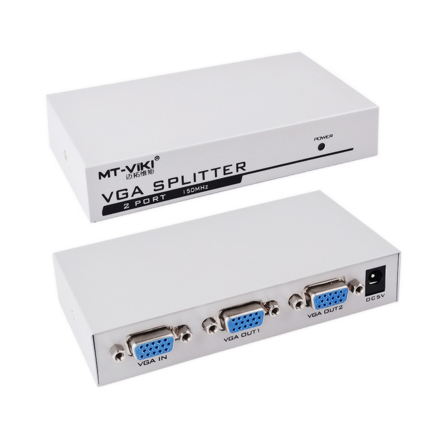 Bộ chia Hub VGA 1 cổng vào 2 cổng ra MT-VIKI